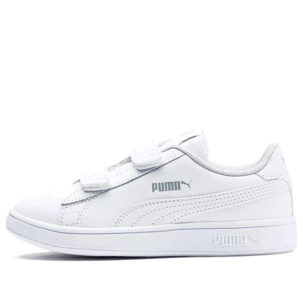 (PS) PUMA Smash v2 Leather 'Triple White' 365173-02