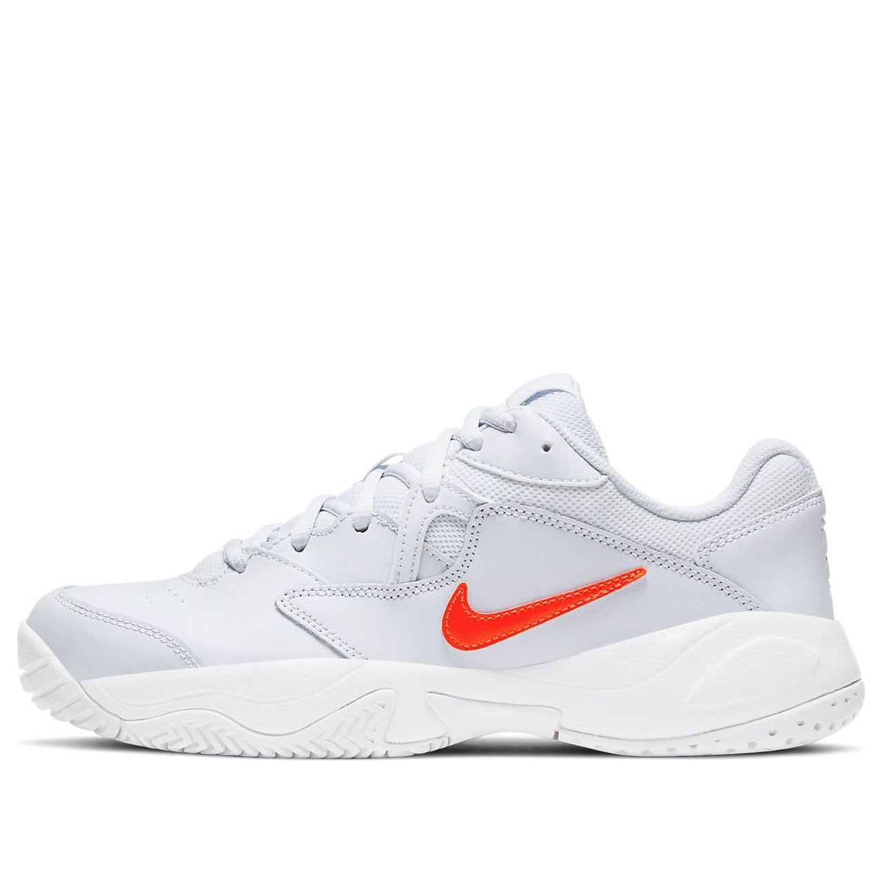 (WMNS) Nike Court Lite 2 'Grey Bright Crimson' AR8838-005