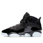 (GS) Air Jordan 6 Rings 'Black White' 323419-011
