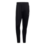 Men's adidas Solid Color Logo Straight Stripe Casual Sports Pants/Trousers/Joggers Black GN5490