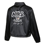 (WMNS) Nike AS W Nike Sportswear JKT Jacket SATIN FEMME Black DJ5363-010