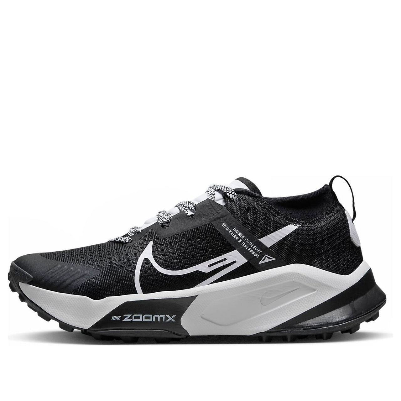(WMNS) Nike ZoomX Zegama Trail 'Black White' DH0625-001