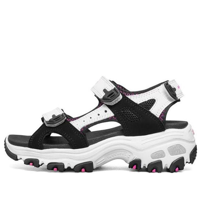Skechers D'lites Sandal K Black/White 664133L-BKW
