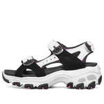 Skechers D'lites Sandal K Black/White 664133L-BKW