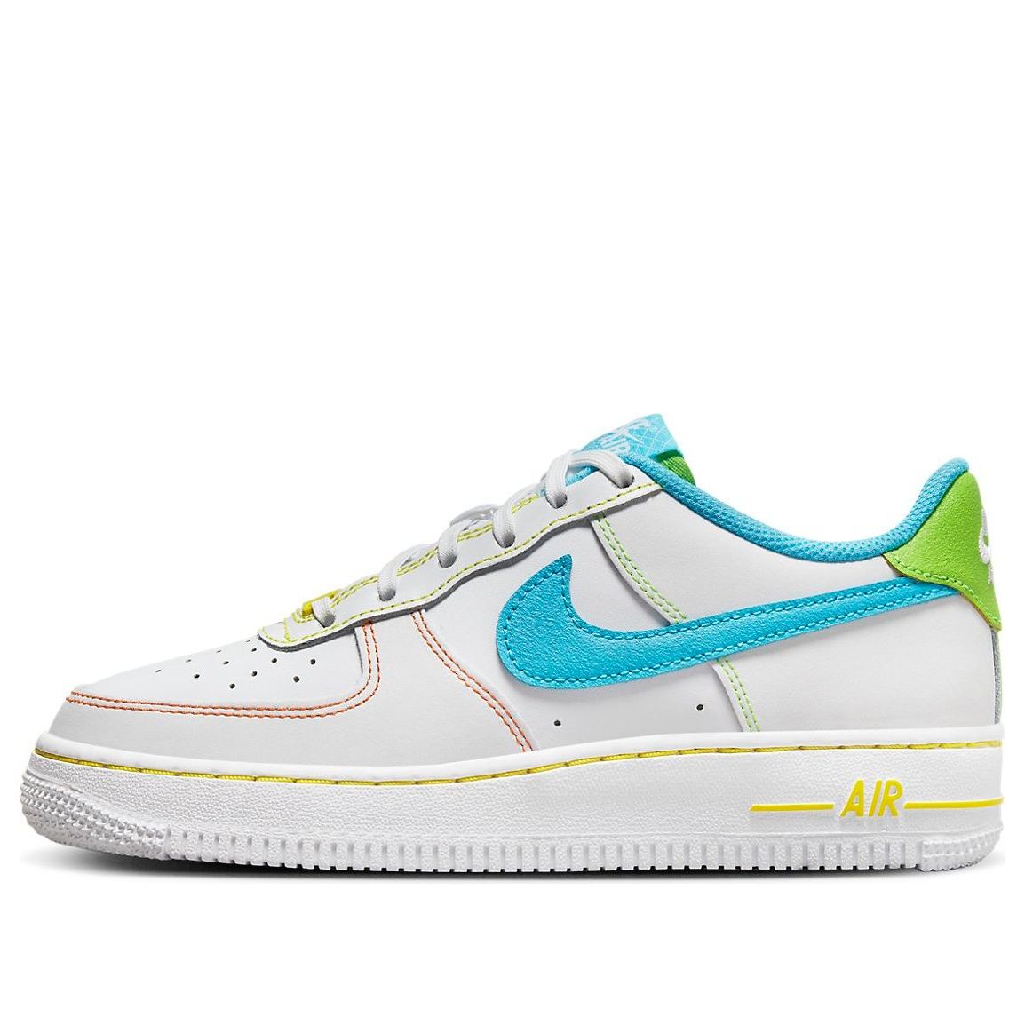 (GS) Nike Air Force 1 Low 'White Multi' FJ4614-100