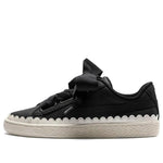 (WMNS) PUMA Basket Heart Scallop 'Black' 366979-03