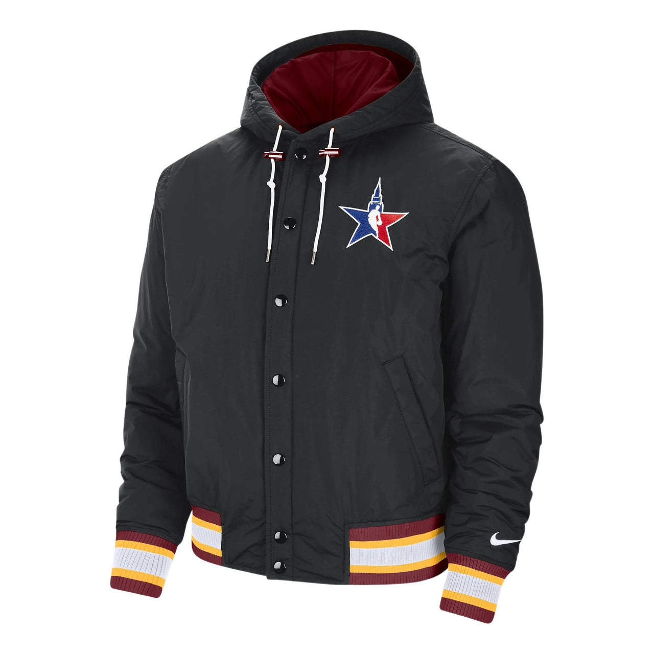 Nike Solid Color hooded Jacket Black DH9534-010