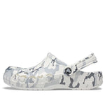 Crocs Unisex Bayaband Sandals - White Camo 'Gray White' 206230-1D3