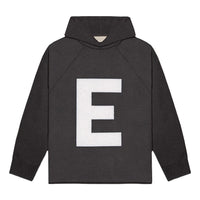 Fear of God Essentials SS22 Big E Knit Hoodie 'Iron Grey' FOG-SS22-169