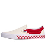 Vans Classic Slip-On 'Checker - Racing Red' VN0A38F7OWM