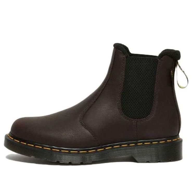 Dr. Martens 2976 Warmwair Leather Chelsea Boots 'Dark Brown' 27821201