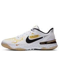Nike Alpha Huarache Elite 3 Turf Premium 'White Metallic Vivid Gold'' CV3561-101
