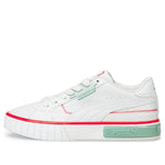 (WMNS) PUMA Cali Star Lights Platform Shoes White/Green/Orange 381609-01