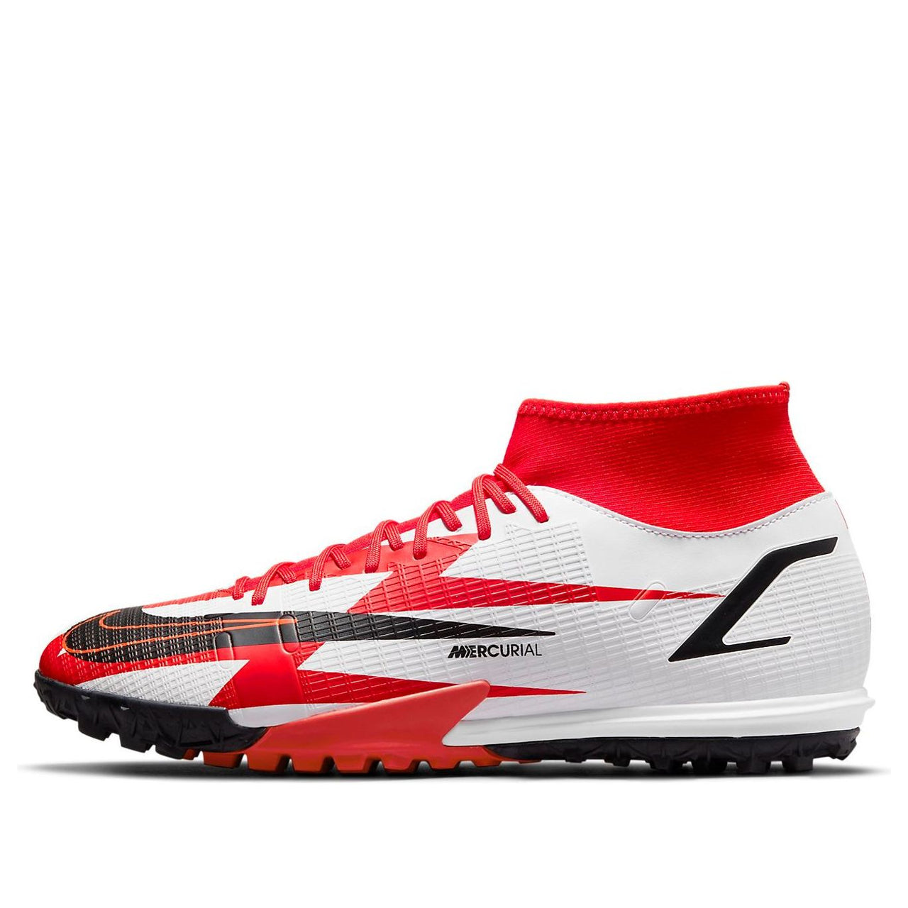 Nike Mercurial Superfly 8 Academy CR7 TF Turf 'Red Black White' DJ4683-600
