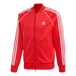 adidas originals Men's SST Track Jacket in Red FM3809