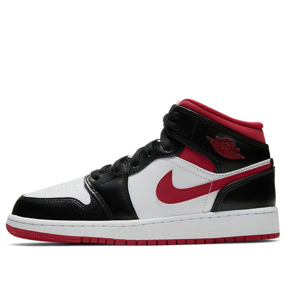 (GS) Air Jordan 1 Mid 'Black Gym Red White' DJ4695-122