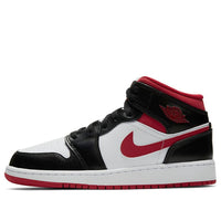 (GS) Air Jordan 1 Mid 'Black Gym Red White' DJ4695-122