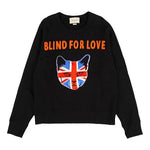 (WMNS) Gucci Embroidery Round-neck Swea Black 408242-X5K94-1095
