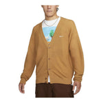 Nike Logo Cardigan 'Brown Beige' DQ6307-722