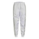 Nike Air Contrast Stitched Windproof Tie Woven Sweatpants For Men White DA0241-100