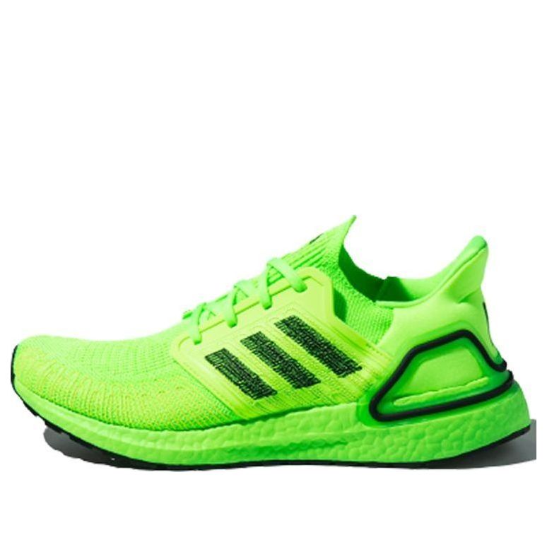 adidas Ultra Boost 20 'Solar Green Black' FY3455