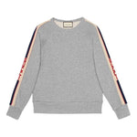 Gucci Side Sleeve Logo Turtleneck Sweatshirt 'Grey' 522846-X9I97-1295
