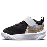 (TD) Nike Team Hustle D10 'Black White Metallic Gold' CW6737-002