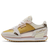 (WMNS) PUMA Charlotte Olympia x Mile Rider 'Gold Glitter' 374340-01