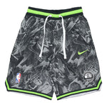 Nike NBA Brooklyn Nets Light Breathable Quick Dry Full Print Loose Basketball Shorts Black DJ4034-308