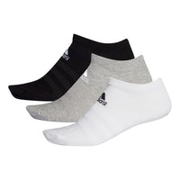 adidas Light Low 3pp Sports Training Socks White/Grey/Black DZ9400