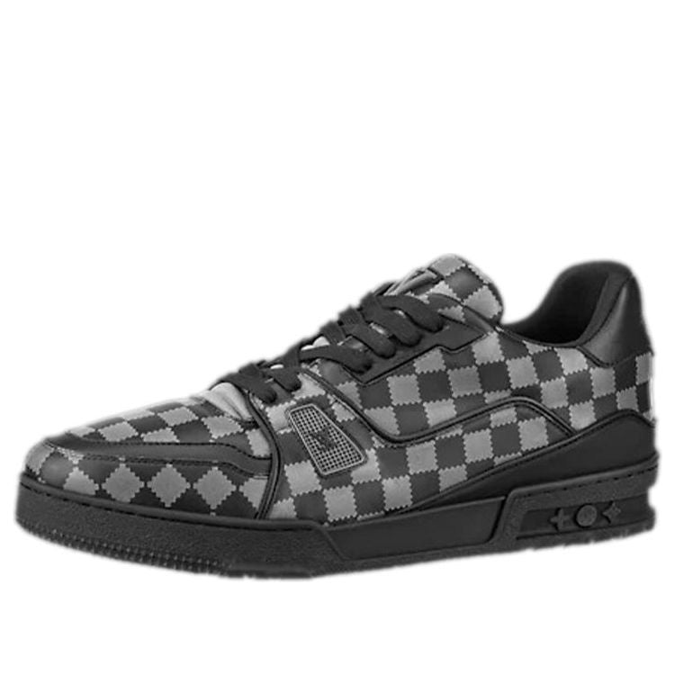 LOUIS VUITTON x Nigo Trainers 'Grey Plaid' 1A9J7N