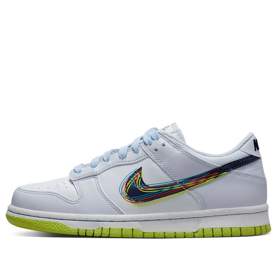 (GS) Nike Dunk Low '3D Swoosh' DV3478-100
