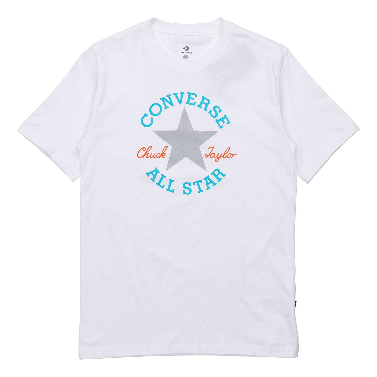 Converse Slogan Logo Short-sleeve Tee Men White 10020526-A02