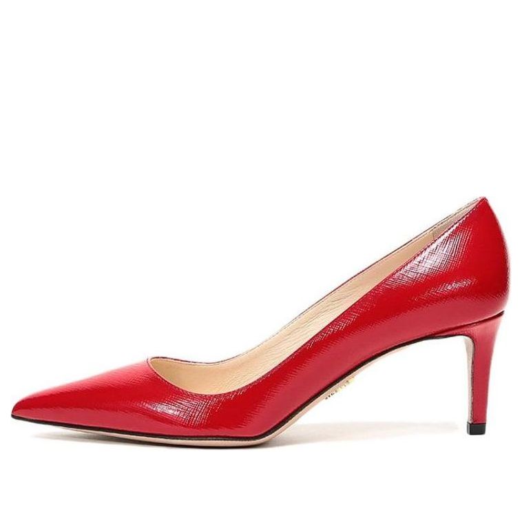 (WMNS) PRADA Pointed Saffiano Leather Heels 'Red' 1I834I_3A9S_F0011_F_065