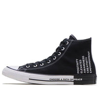 Converse Chuck Taylor All Star High 'Seek Peace - Black' 165766C