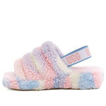 (WMNS) UGG Fluff Yeah Slide Cali Collage 1120070-PSTR