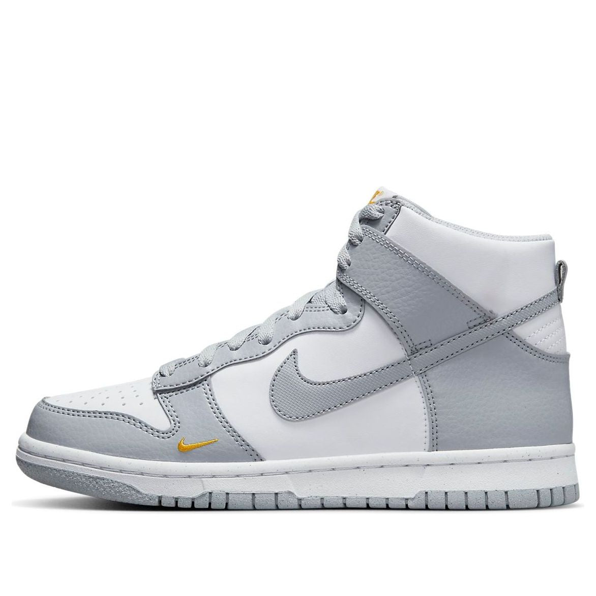 (GS) Nike Dunk High Next Nature 'Wolf Grey Marigold' FD9773-001