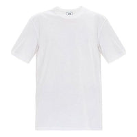 Men's Y-3 Casual Round Neck Short Sleeve White FN3349
