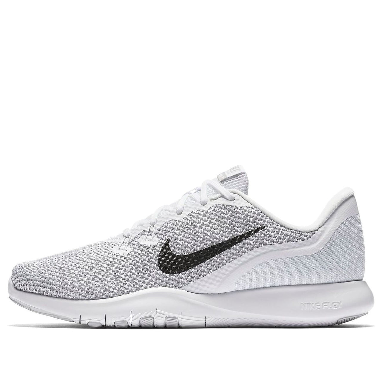 (WMNS) Nike Flex Trainer 7 Low-Top White/Grey 898479-100