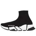 (WMNS) Balenciaga Speed 2.0 Sneaker 'Black White' 617196W2DB21015