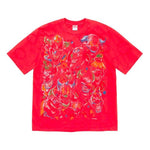 Supreme FW19 Week 17 Clowns Tee Clown Printing Short Sleeve Unisex White Red SUP-FW19-10946
