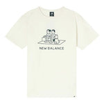 New Balance x Noritake Unisex Sports Tee White AMT12349-RSI