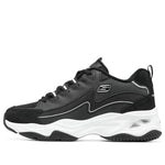 (WMNS) Skechers DLites 4.0 'Black' 896044-BLK