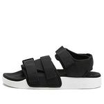 (WMNS) adidas Adilette Sandal Beach Sports White Sandals 'Black White' S75382