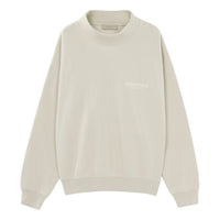 Fear of God Essentials SS22 Relaxed Mockneck Wheat FOG-SS22-251