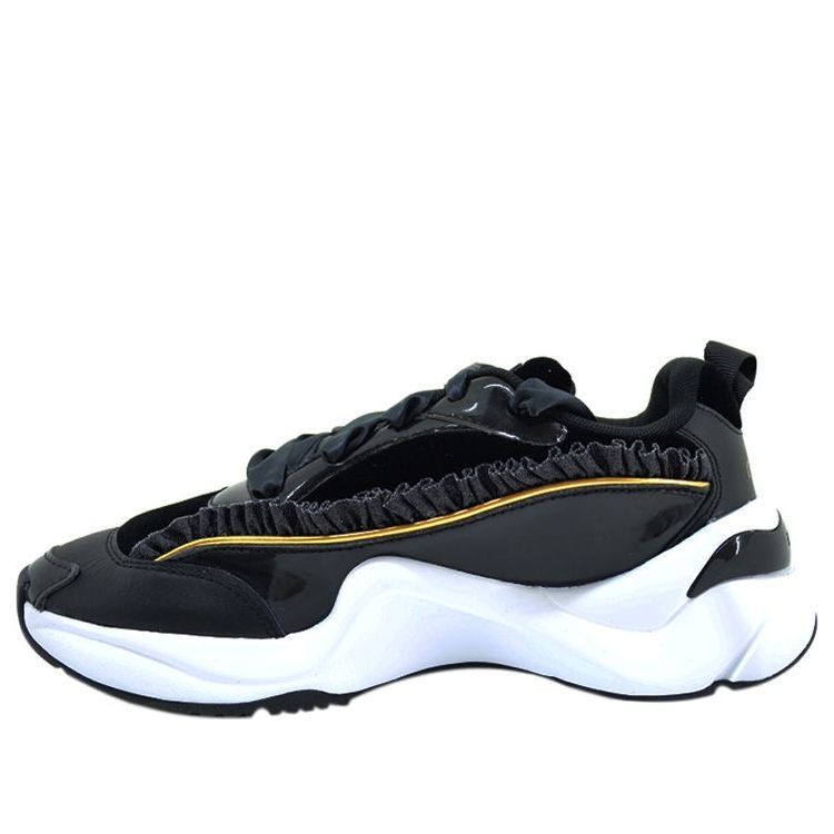 (WMNS) PUMA Charlotte Olympia x Rise NU 'Black Ruffle Trim' 374338-01