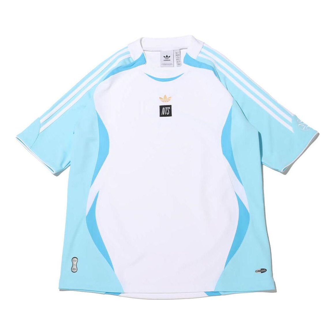adidas x NTS Radio Jersey Asia Sizing 'Blue White' JI5132