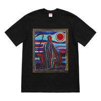 Supreme SS19 Reaper Tee Printing Short Sleeve Unisex Black SUP-SS19-10483