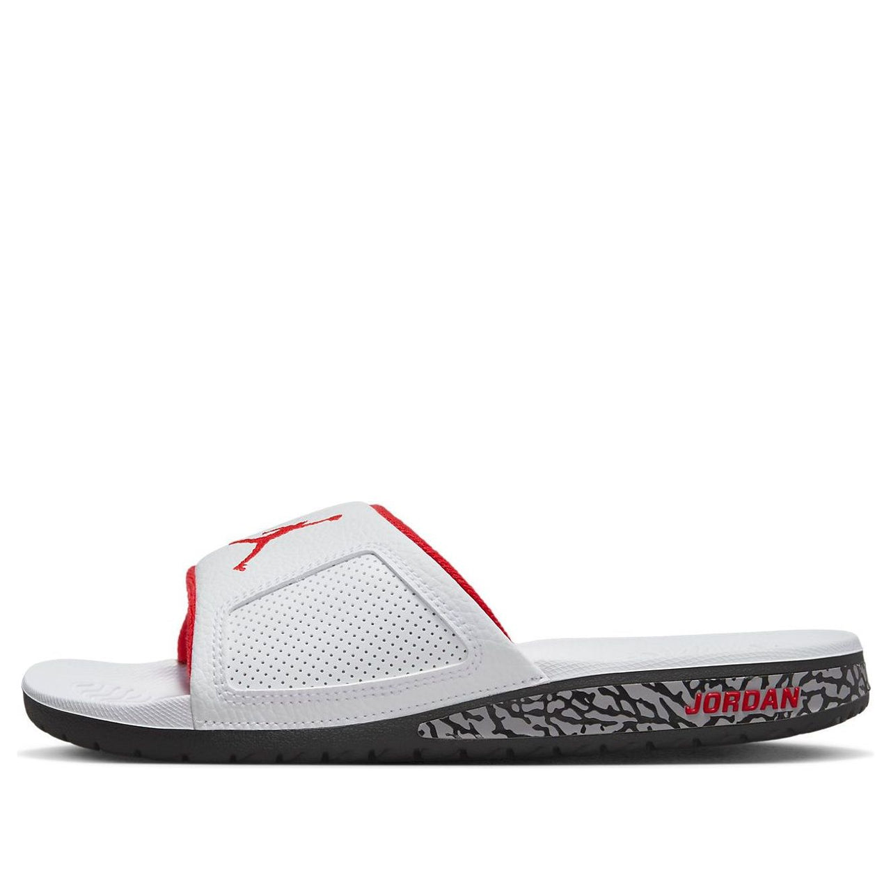 Air Jordan Hydro 3 Retro Slide 'White University Red' 854556-103