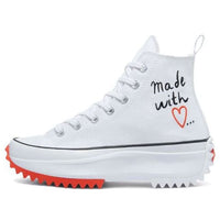 (WMNS) Converse Run Star Hike High 'Made With Love - White' 571874C